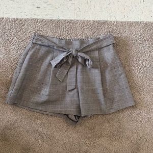 Forever 21 gingham shorts